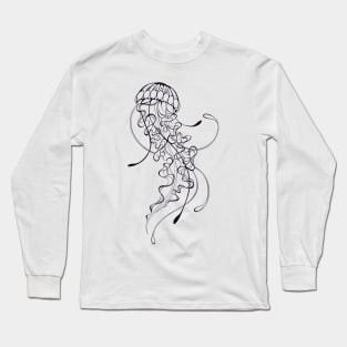 Contour Jellyfish Long Sleeve T-Shirt